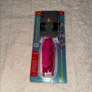 New Pink Flexible Suction Mount for Cell Phones